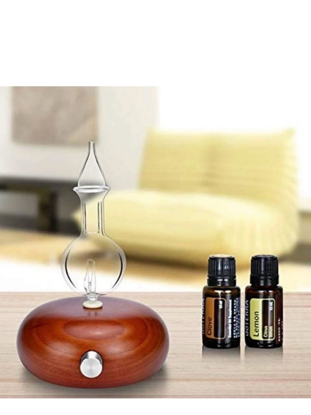 Glass Essential Oils Nebulizer - Waterless Diffusser